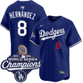 Enrique Hernández Los Angeles Dodgers Nike 2025 World Series Champions Limited Jersey - Royal