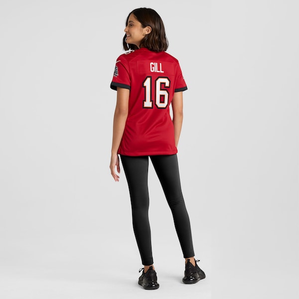 Trenton Gill Tampa Bay Buccaneers Nike Women's Team Game Jersey -  Red