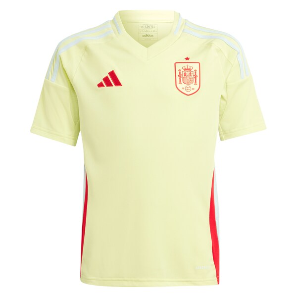 Spain National Team adidas Youth 2024 Away Replica Jersey - Yellow