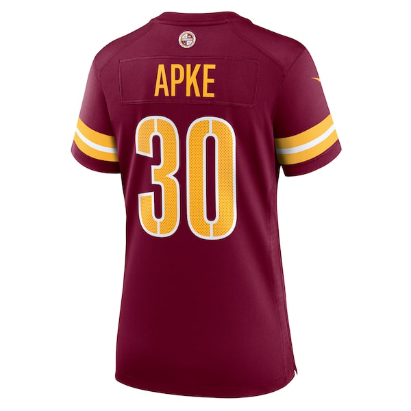 Troy Apke Washington Commanders Nike Women's  Game Jersey -  Burgundy