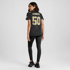 Khalen Saunders New Orleans Saints Nike Women's  Game Jersey -  Black