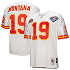 Joe Montana Kansas City Chiefs 1994  Authentic Throwback Retired Player Jersey - White