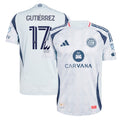 Brian Gutierrez Chicago Fire adidas 2025 The Municipal Kit Authentic Player Jersey - Light Blue