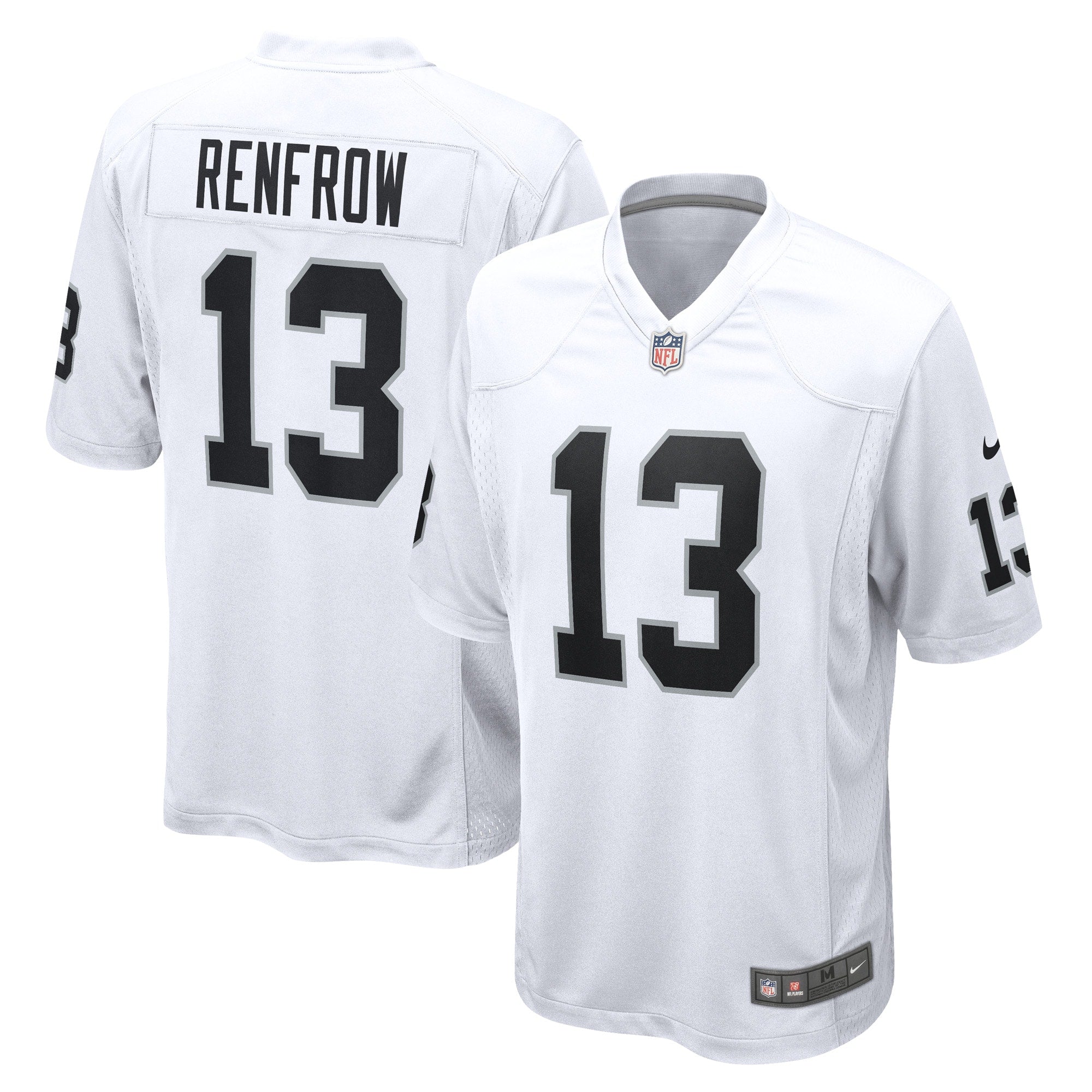 Hunter Renfrow Las Vegas Raiders Nike Game Jersey - Black/White