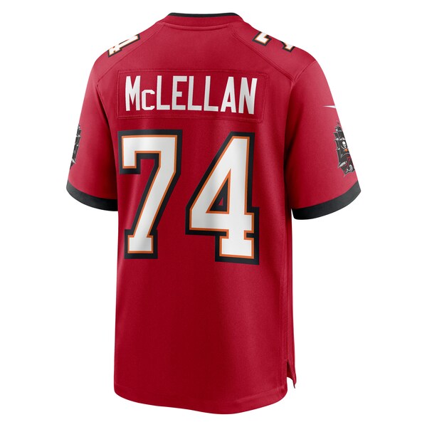 Tyler McLellan Tampa Bay Buccaneers Nike Team Game Jersey -  Red