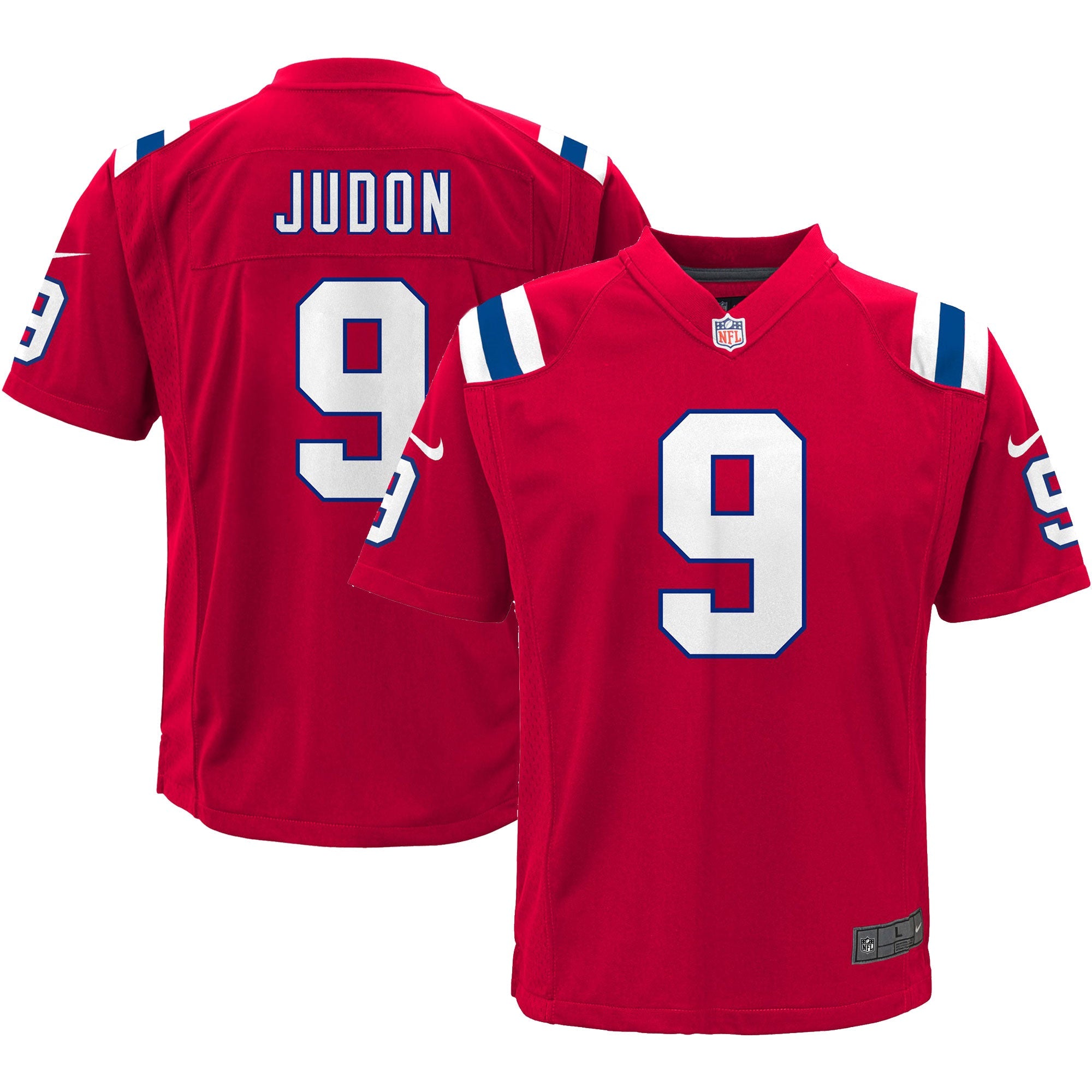 Matthew Judon New England Patriots Nike Youth Game Jersey - Navy/Red