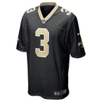 Jake Haener New Orleans Saints Nike Team Game Jersey -  Black