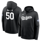 Mookie Betts Los Angeles Dodgers Nike 2025 World Series Champions Name & Number Hoodie - Black