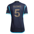 Jakob Glesnes Philadelphia Union adidas 2024 The XV Kit Authentic Player Jersey – Navy