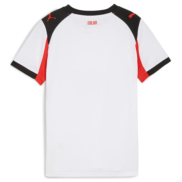 AC Milan Puma Youth 2025/26  Replica Jersey - White/Yellow