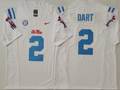 John Mateer NCAA Ole Miss Rebels Nike Vapor Limited Jersey