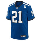 Zack Moss Indianapolis Colts Nike Indiana Nights Alternate Game Jersey - Royal/Royal