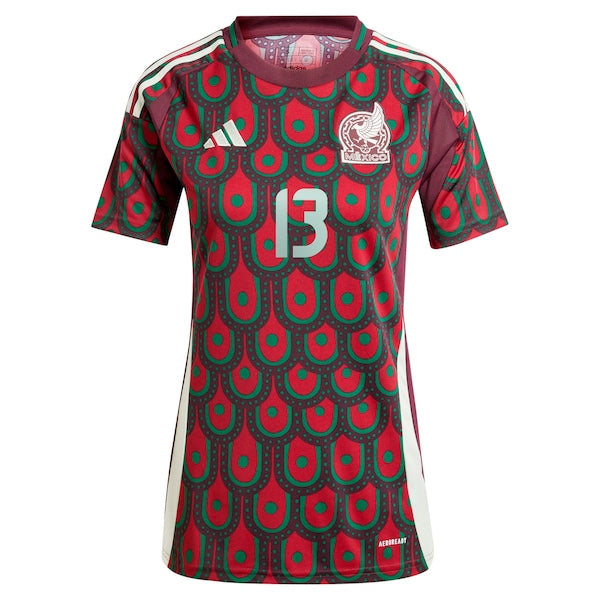 Guillermo Ochoa Mexico National Team adidas Women's 2024 Home Replica Player Jersey - Burgundy