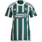 Tyrell Malacia Manchester United adidas Women's 2023/24 Away Replica Player Jersey - Green
