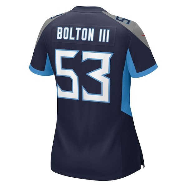 Curtis Bolton III Tennessee Titans Nike Women's Team Game Jersey -  Navy