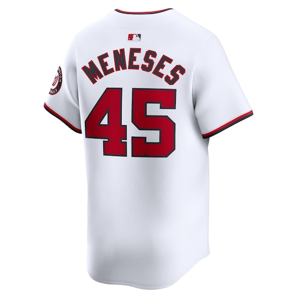 Joey Meneses Washington Nationals Nike Home Limited Player Jersey - White