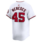 Joey Meneses Washington Nationals Nike Home Limited Player Jersey - White