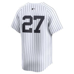 Giancarlo Stanton New York Yankees Nike Home Limited Player Jersey - White