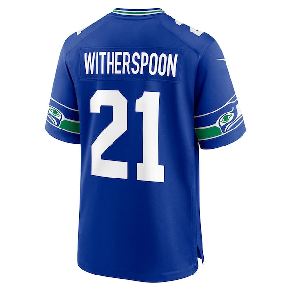Devon Witherspoon Seattle Seahawks Nike Alternate 50th Season Game Jersey - Royal/College Navy