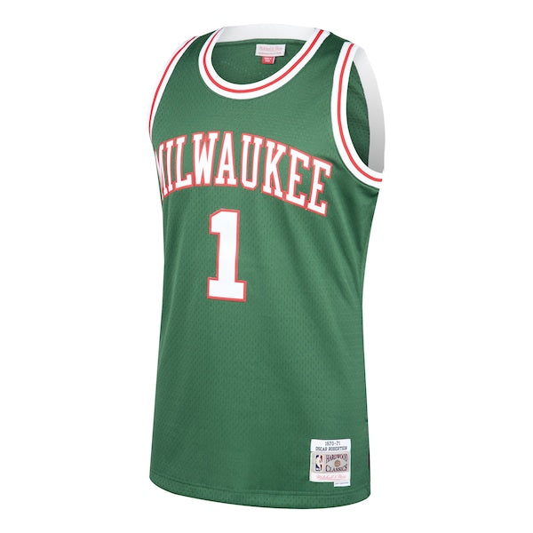 Oscar Robertson Milwaukee Bucks 2001/02 Hardwood Classics Swingman Jersey - Green