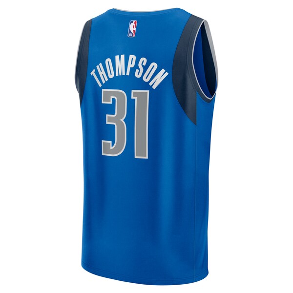 Klay Thompson Dallas Mavericks  Fast Break Replica Player Jersey - Icon Edition - Blue