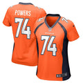 Ben Powers Denver Broncos Nike Women's Game Player Jersey - Orange