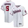 CJ Abrams Washington Nationals Nike Home Replica Jersey - White