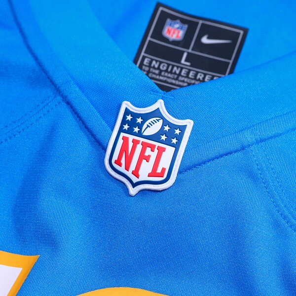 Branson Taylor Los Angeles Chargers Nike Team Game Jersey -  Powder Blue