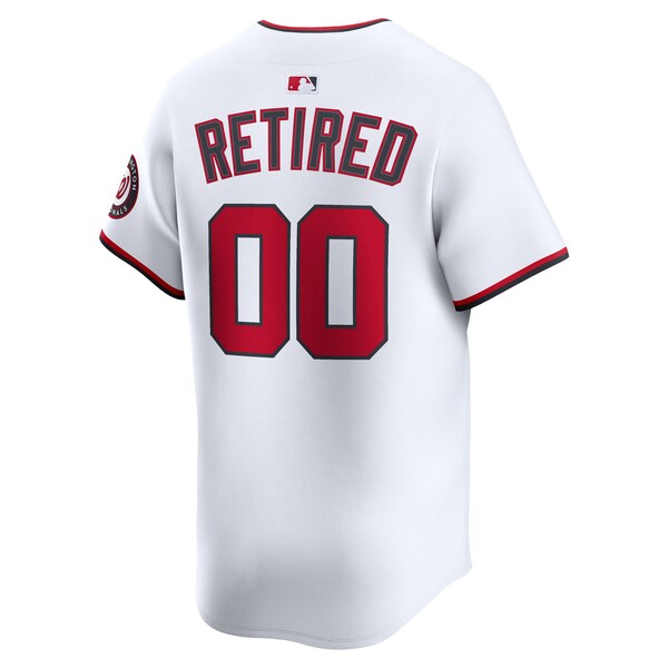 Washington Nationals Nike Home Limited Pick-A-Player Retired Roster Jersey - White