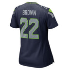 Tre Brown Seattle Seahawks Nike Women's Team Game Jersey -  College Navy