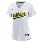 Denzel Clarke Athletics Nike Women's Home Replica Jersey - White