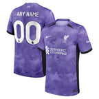 Liverpool Nike Youth 2023/24 Third Stadium Replica Custom Jersey - Purple