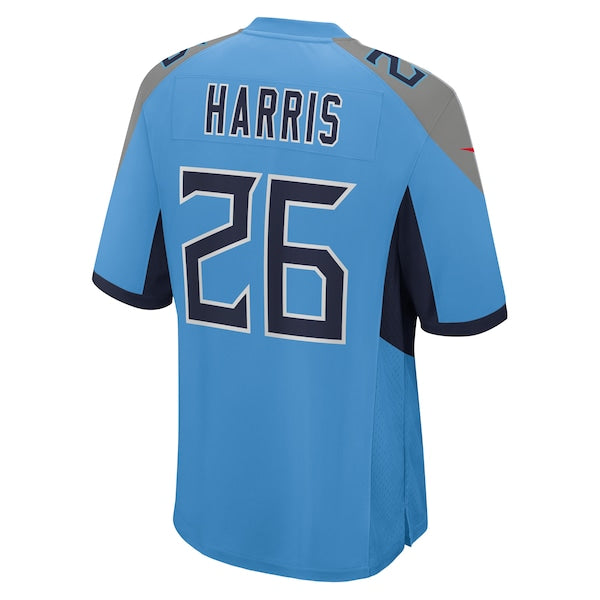 Marcus Harris Tennessee Titans Nike Team Game Jersey -  Light Blue