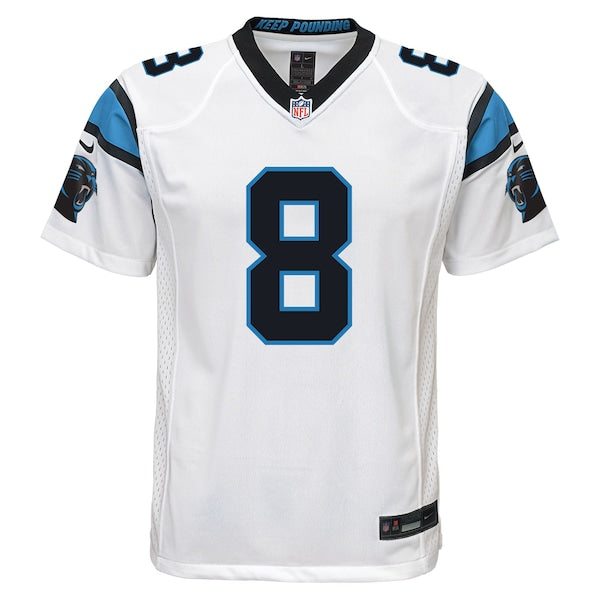 Jaycee Horn Carolina Panthers Nike Youth Game Jersey - White/Blue