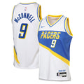 T.J. McConnell Indiana Pacers Nike 2025/26 City Edition Swingman Jersey - White