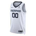 Memphis Grizzlies Nike Unisex Custom Swingman Badge Jersey - Association Edition - White