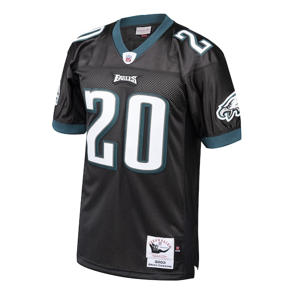 Brian Dawkins Philadelphia Eagles 2003 Authentic Throwback Retired Player Jersey - Black/White