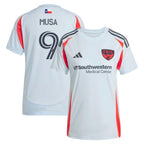 Petar Musa FC Dallas adidas Women's 2025 The Inferno Kit Replica Player Jersey - Light Blue