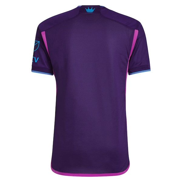 Charlotte FC adidas 2023 Crown Jewel Kit Authentic Jersey - Purple