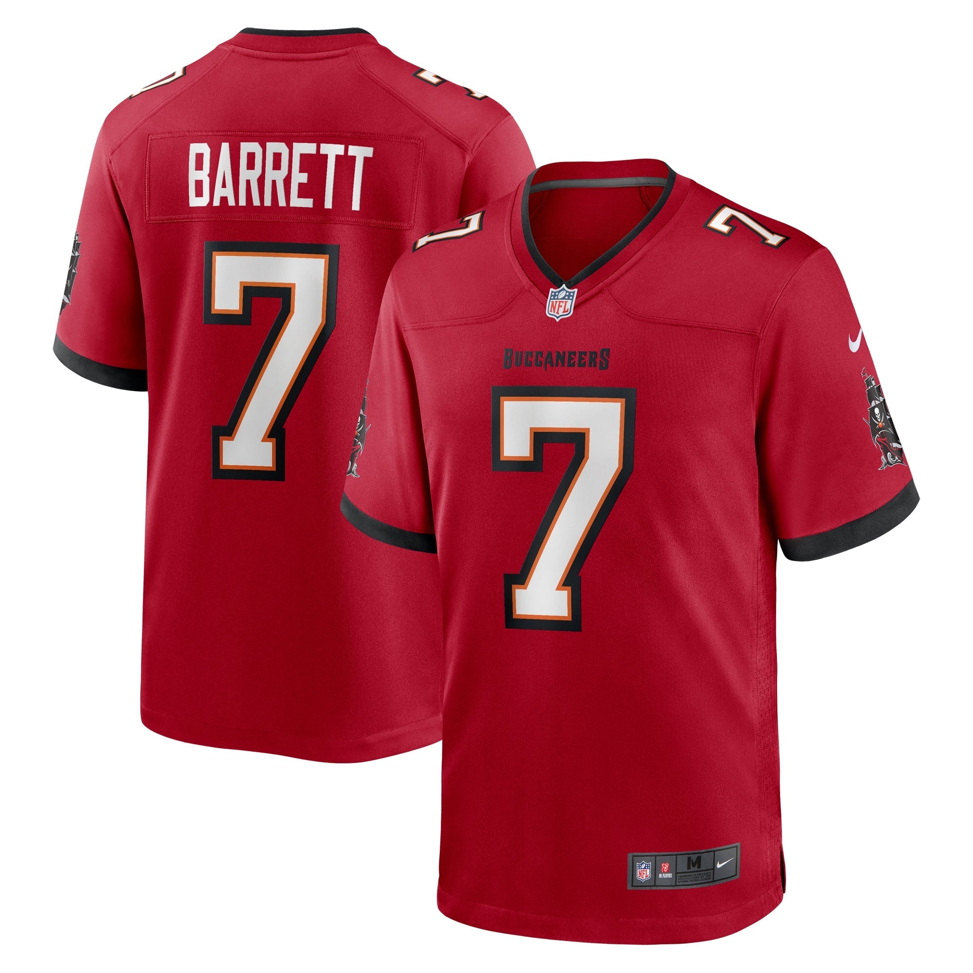 Shaquil Barrett Tampa Bay Buccaneers Nike Throwback Game Jersey - Orange/Red