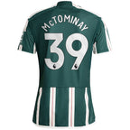 Scott McTominay Manchester United adidas 2023/24 Away Replica Player Jersey - Green/Red