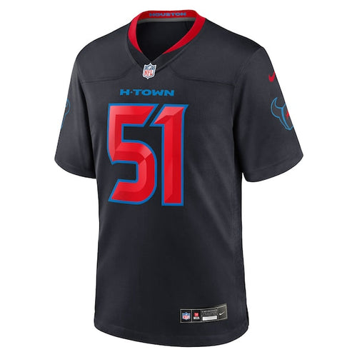 Will Anderson Jr. Houston Texans Nike 2nd Alternate Game Jersey - Navy/Red/White