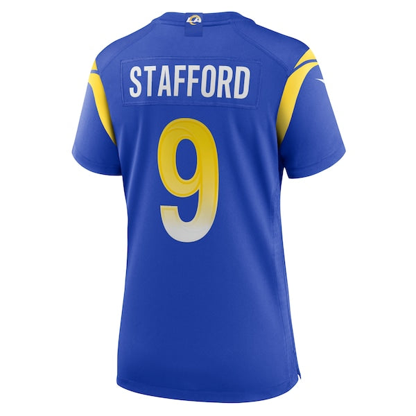 Matthew Stafford Los Angeles Rams Nike Women's Player Jersey - Royal/White