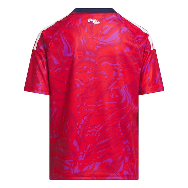 Costa Rica National Team adidas Youth FIFA x World Cup 2026 Home Replica Jersey - Red