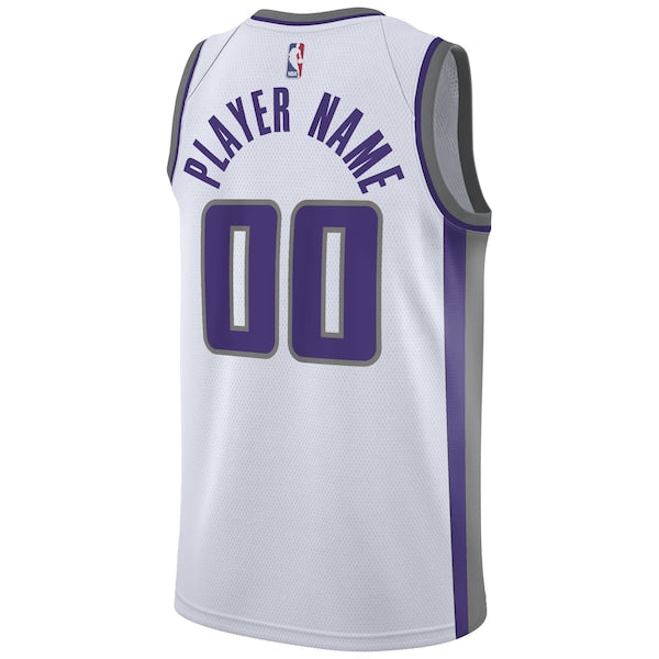 Sacramento Kings Nike Swingman Custom Jersey White - Association Edition