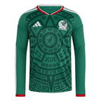 Mexico National Team adidas FIFA x World Cup 2026 Home Replica Long Sleeve Jersey - Green