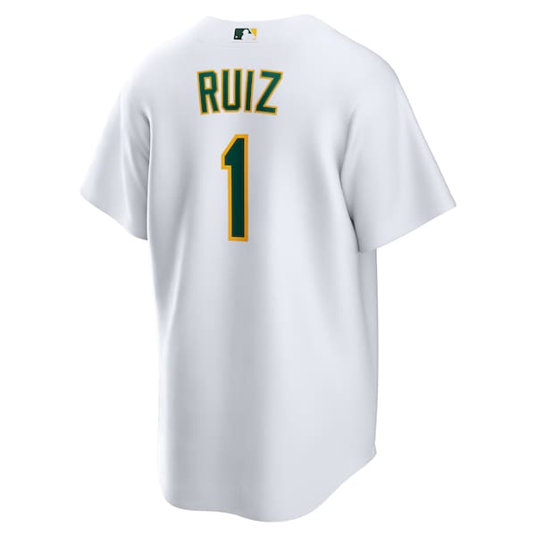 Esteury Ruiz Oakland Athletics Nike Home Replica Jersey - White