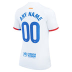 Barcelona Nike Women's 2023/24 Away Custom Replica Jersey - White