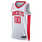 Houston Rockets Nike Unisex Swingman Custom Jersey White - Association Edition