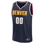Denver Nuggets  Fast Break Custom Jersey Icon Edition - Navy/Blue